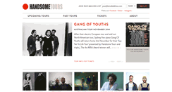 Desktop Screenshot of handsometours.com