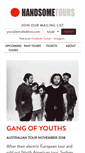 Mobile Screenshot of handsometours.com